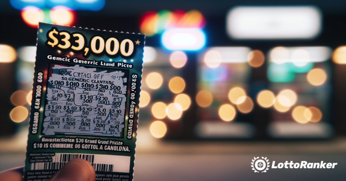 Dal gratta e vinci al jackpot: la vincita di $ 300.000 di una donna della Carolina del Sud